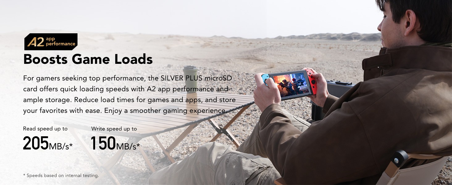 Lexar MIcrosd Silver Plus 128GB