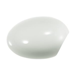 X AUTOHAUX Car Rear View Right Side Mirror Cover Cap Replacement White for BMW Mini Clubman R55 Hatchback Cooper R56 Convertible R57 Mirror Guard Covers