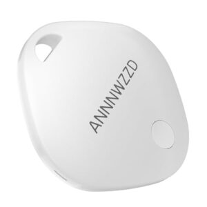 ANNNWZZD Tags 1 Pack Air Tracker Item Finders with Find My (iOS Only) Track Your Keys