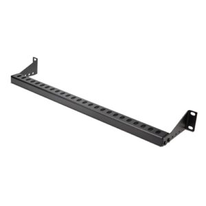 StarTech.com 1U Rack Mountable Cable Lacing Bar w/Adjustable Depth
