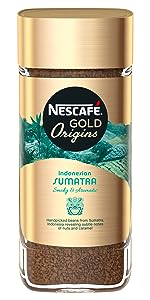 Nescafe, gold, origins, indonesian, sumatra