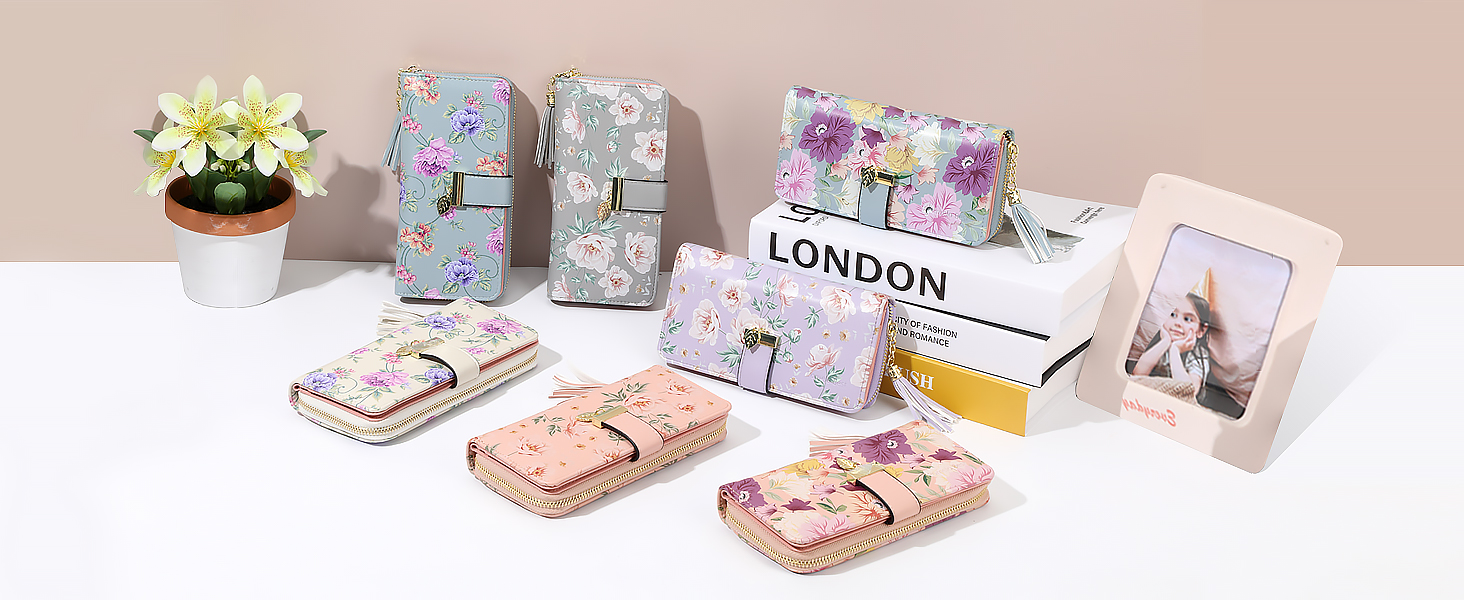 flower wallet