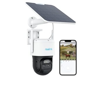 Reolink 3G/4G Solar Security Camera Outdoor with Auto-Tracking-Zoom