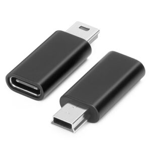 AIYEEN USB C to Mini USB Adapter (2 Pack)