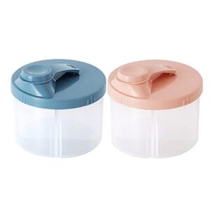 2pcs Baby Milk Powder Formula Dispenser
