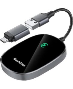 Wireless CarPlay Adapter | Plug & Play | Compact & Portable | Converts Wired to Wireless CarPlay | For Cars from 2015 & iPhone 6+ | 2024 Upgrade | CarPlay Wireless Adapter uk | Car Play Dongle