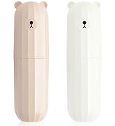 Jadin Toothbrush Case, Toothbrush Covers, 2 Pcs Toothbrush Travel Case Cover, Portable Toothbrush...