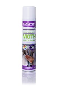 Karlsten Moth Killer High Strength Clothes Moth Killer Aerosol Rapid Elimination for Moths In Wardrobes