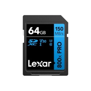 Lexar High-Performance 800x PRO SD Card 64GB