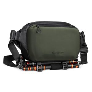K&F Concept 2 in 1 Sling Bag 10L Everyday Shoulder Bag & Multifunction Photography Crossbody Camera DSLR Backpack Portable Bag