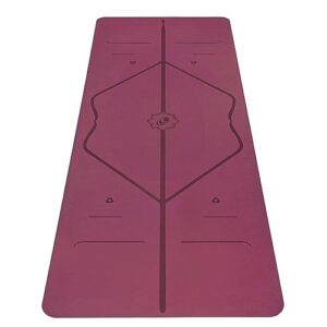 Liforme Original Yoga Mat – Free Yoga Bag Included - Patented Alignment System