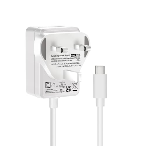 [GaN PD 27W] iUniker Raspberry Pi 5 Power Supply