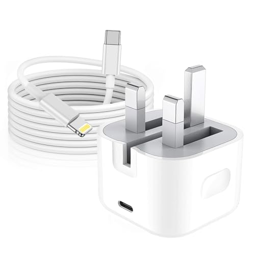 iPhone Charger [MFi Certified] 20W PD iPhone Charger USB C Plug with 6FT Fast Charging Cable Compatible for iPhone14/13/12/11 Pro/Pro Max/Plus