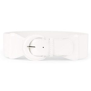 JASGOOD Women Wide Stretchy Vintage Belts Dress Elastic Waist Belts for Women Dress