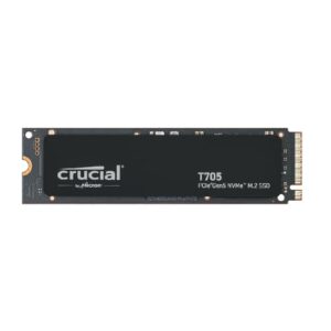 Crucial T705 1TB SSD PCIe Gen5 NVMe M.2 Internal Gaming SSD