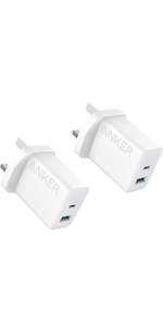 Anker Charger (20W,2 ports,2-Pack)