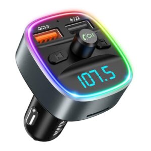 ORIA FM Bluetooth 5.0 Transmitter Car