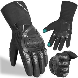 WESTWOOD FOX Winter Motorbike Gloves for Men and Women