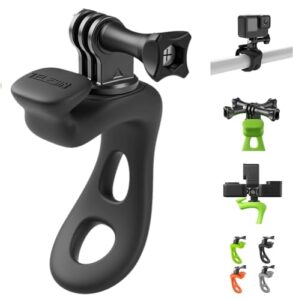 VIDIFY Multifunctional Strong Flexible Wrap Around Tube Ring Mount Compatible For GoPro Action Cameras