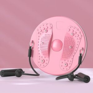 Twist Waist Disc Balance Board with Drawstring - Body Shaping Waist Twisting Disc - Fitness Turntable for Home Workout