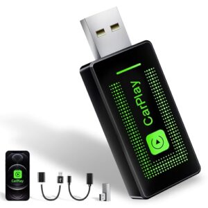 Lyssiefeel Wireless Carplay Adapter for iPhone