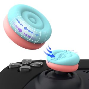 PlayVital Thumbs Cushion Caps Thumb Grips for ps5/ps4