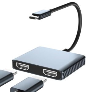 USB C to HDMI Adapter - Dual HDMI Adapter for 2 Monitors