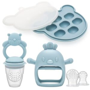 CLDY Baby Fruit Food Feeder - Breastmilk Popsicle Freezer Molds - Baby Food Storage Containers