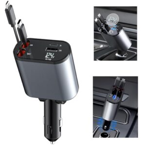 Cunsieun Retractable Car Charger