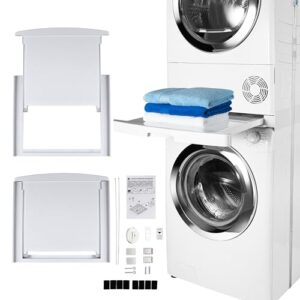 CARE + PROTECT Univeral Stacking Kit with Sliding Shelf for Washing Machines and Dryers