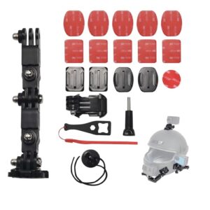 SRIKEKL Motorcycle Helmet Chin Mount Butterfly Sticky Mount kit