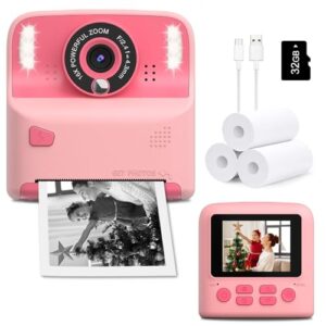 Instant Print Camera for Kids