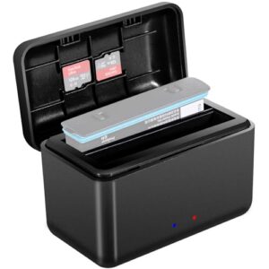 Honbobo X4 Charger compatible with Insta360 X4 Battery Charger Battery Charging Case Fast Battery Charging Dual Charging Accessories