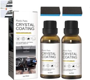 2pcs Plastic Refurbishment Crystal Plating Agent