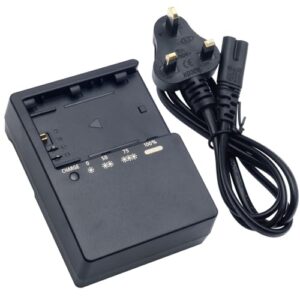 LC-E6 Battery Fast Charger Compatible with LP-E6 LC-E6E LC-E6 Batteries for Canon EOS R R5 R6 6D 7D 5D 5DS 5DS R 60D 60DA 70D 80D 5D Mark III 90d Mark II Cameras Power Supply