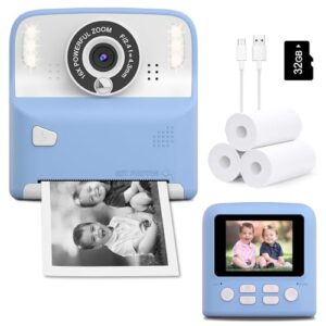 Instant Print Camera for Kids