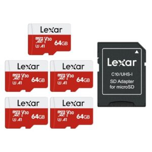 Lexar Micro SD 64GB 5PK