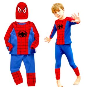 PoLamzog 3PCS Spider Costume Kids