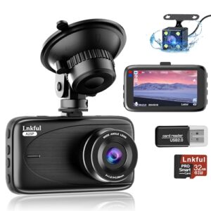 Dash Cam Front and Rear Camera
