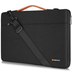 NIDOO 10 Inch Tablet Sleeve Shoulder Messenger Bag Protective Computer Case PC Briefcase for 10.9" iPad 10/10.9" 10.5" iPad Air / 11" 10.5" 9.7" iPad Pro / 10.2" iPad 7 8 9/10.5" Surface Go 3 2