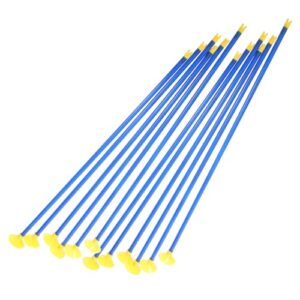 Yardwe 12pcs Sucker Arrow Outdoor Toys Kids Suction Cup Arrows Outdoor Kids Toys Archery Kids Toy Bow Toy for Kids Childrens Toys Kids Safety Arrows Pvc Plastic Substitute Boy Replace