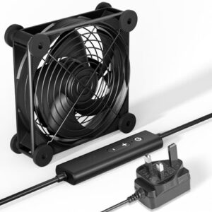 upHere gaming 120mm Dual Ball Bearing PC Fan