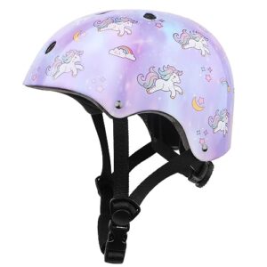 Adjustable Kids Girls Bike Helmet for Toddler Girls Kids Youth