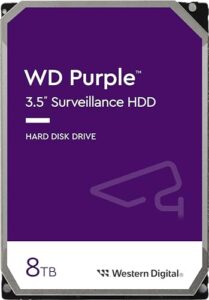 Western Digital WD Purple 8TB Surveillance 3.5" Internal Hard Drive - Allframe Technology