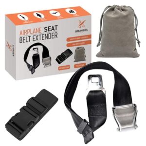 Kravius Airplane Seat Belt Extender