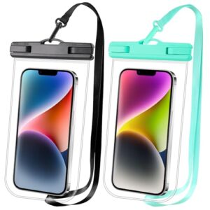 Razobws 2-Pack 7.6" Waterproof Phone Pouch