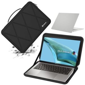 Smatree Hard EVA Protective Sleeve Case Compatible for 13.3 inch ASUS Zenbook S 13 Flip OLED Laptop Notebook Bag (M29)