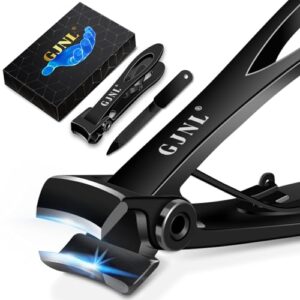 Ultra Wide Jaw Opening Nail Clippers - 16mm Nail Clippers for Men Thick Nails