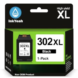 INKYEAH 302 Black Ink Cartridge