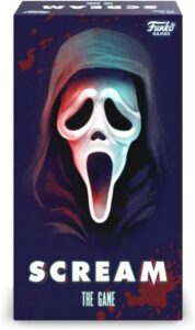 FUNKO GAMES Presents: Scream - The Game | Thrilling Mystery Horror Board Game with Interactive iOS/Android App | For 3-8 Players Ages 13+